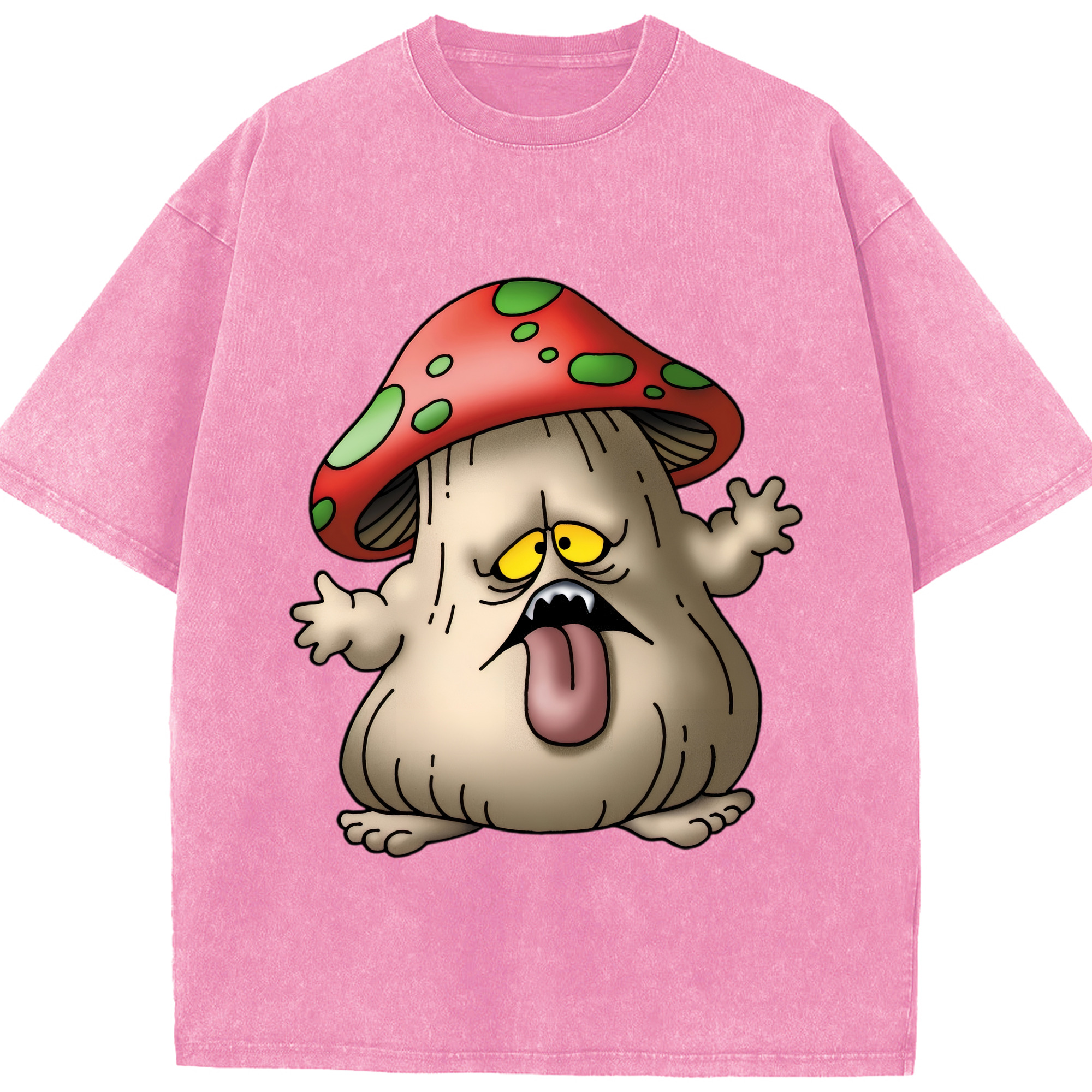 （画像用） ドラゴンクエスト Doragon Kuesuto Dragon Quest 綿100% ヴィンテージ風 半袖Tシャツ（フロントプリント）